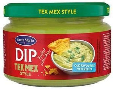 Santa Maria Dip Guacamole Tex Mex Style (240 ml)