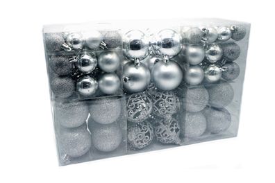 Weihnachtsbaumkugeln 100er-Set Baumschmuck Christbaumkugeln Weihnachtskugeln