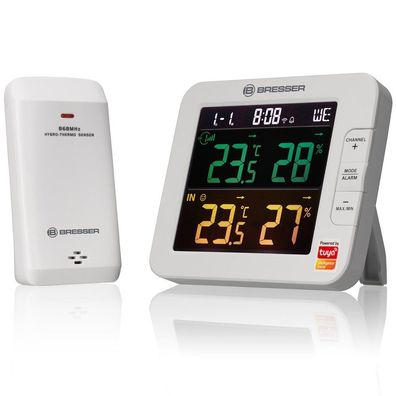 Bresser - 11397 - Smart Home 7-Kanal Tuya Thermo-Hygrometer