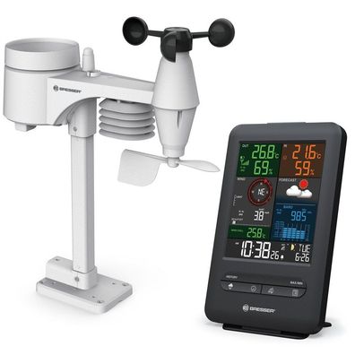 Bresser - 12904 - Wetterstation 5-in-1 Beaufort mit Farbdisplay