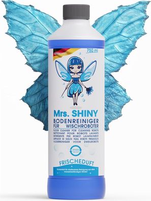 Mrs. Shiny-Bodenreiniger für Wischroboter 750ml Konzentrat, Frische