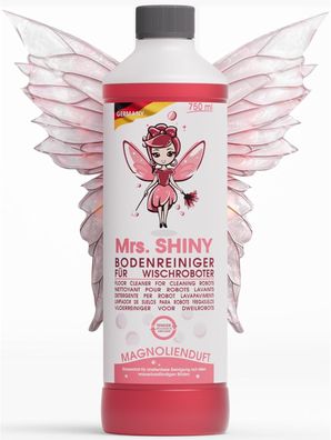 Mrs. Shiny-Bodenreiniger für Wischroboter 1500ml Konzentrat, Magnolia
