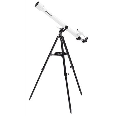 Bresser - 10146 - Classic 60/900 AZ Linsenteleskop mit azimutaler Montierung