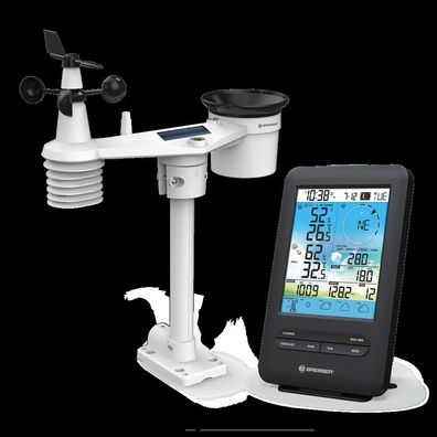 Bresser - 12281 - 4-Tage 4CAST WLAN-Wetterstation mit 7-in-1-Außensensor