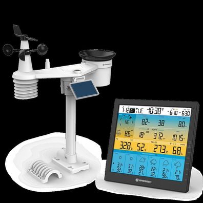 Bresser - 13683 - 6-Tage 4CAST PRO SF WLAN-Wetterstation 7-in-1 solar