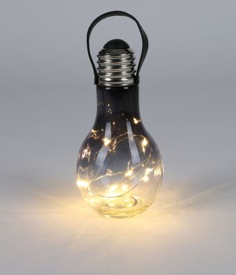 LED Deko Glühbirne aus Glas Glühlampe Hängelampe Tischdeko Dekolampe Dekoleuchte