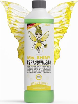 Mrs. Shiny-Bodenreiniger für Wischroboter 1500ml Konzentrat, Zitrus