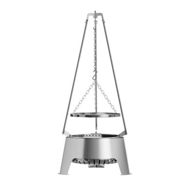 Petromax PX Fire Center FC1000ST Station Feuerstelle aus Edelstahl inkl. Dreibein un