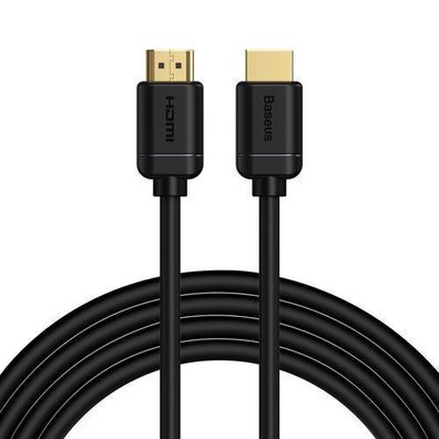 Baseus HDMI Kabel 2.0, 4K@60Hz, 3D, HDR, 18Gbps, 3m, Schwarz (CAKGQ-C01)