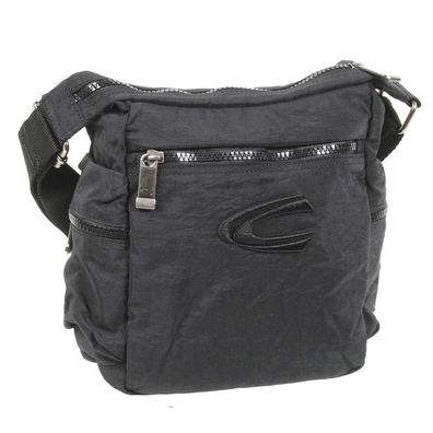 camel active Umhängetasche B00-606, schwarz, Unisex