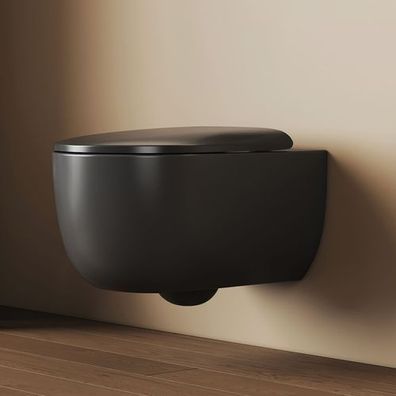 EMKE Wand-WC Nero