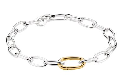 Thomas Sabo Schmuck Charm-Armband Zweifarbig mit Connect-Link C1204-413-7