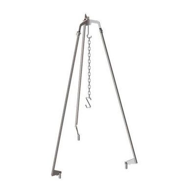 Petromax PX Fire Center FC1000 Dreibein mit Kette und Haken aus Edelstahl für Feuers