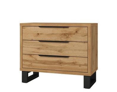 Kommode HALLE 27 Schubladenkommode 99x83x45 cm Wotan Eiche