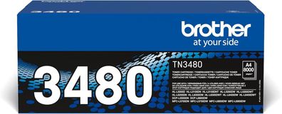 Original Brother Toner TN-3480 für HL-L5000D/L5100 etc. black ca. 8.000 Seiten