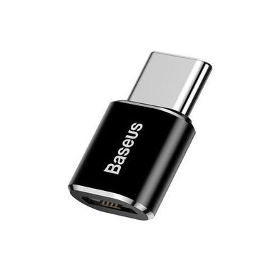 Baseus Mini Adapter Mikro-USB zu USB-C - Schwarz