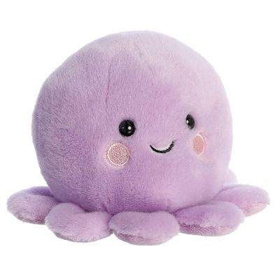 Aurora World Aurora, 33681, Palm Pals Oliver Oktopus, Plüschtier, Lila, 13cm