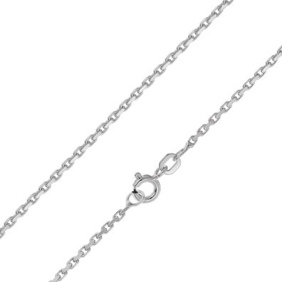 trendor Schmuck Silberkette für Damen und Herren 925 Diamantierte Ankerkette 21000