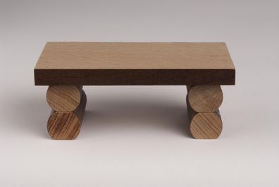 Zubehör Bank für Räuchermänner dunkel BxTxH= 10x5,5x5cm NEU Rauchen Rauchfigur