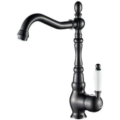 Küchenarmatur Wasserhahn EVORA Küchenmischer für Küche in Schwarz