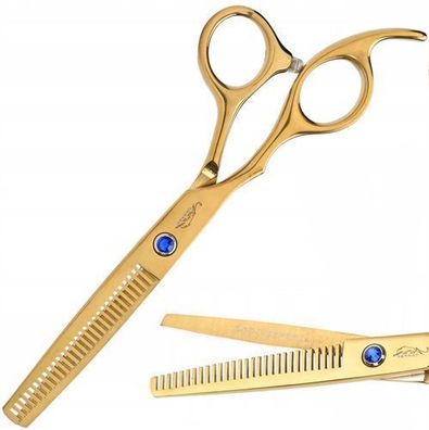 Gepard Superior Friseur Effilierschere, zum schattieren, für das Friseurstudio 6,0"