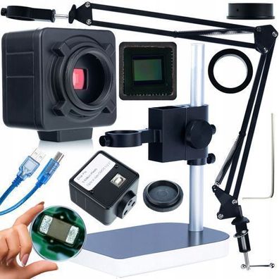 Rosfix Set Mikroskoparm ODM-180X + Plattform + Kamera 5MP USB/HDMI
