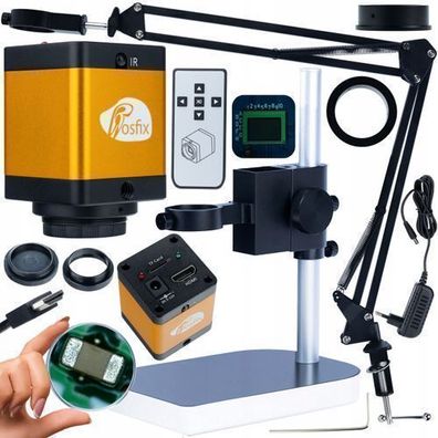Rosfix Set Mikroskoparm Plattform Kamera – 12MP HDMI | für ODM-100X/180X