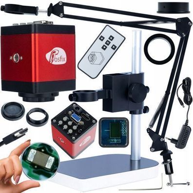 Rosfix Set Mikroskoparm Plattform Kamera – HDMI VGA 2MP | C-Mount 50mm