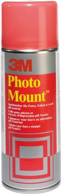 3M PhotoMount - Sprühkleber für schnelle & dauerhafte Verbindungen , 400 ml, dauerhaf