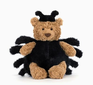 Jellycat Fun Series Plüschtiere aus Früchten - Barcelona Bär und Spinne Edition 28 cm