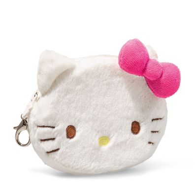 Steiff Geldbeutel Hello Kitty 10cm weiss pink 024801 Börse Plüsch