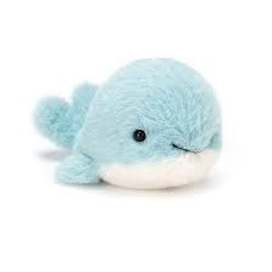 Jellycat Fluffy Whale Plush Plüschtier 10cm