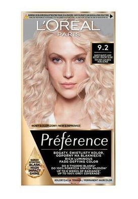 L'Oreal Paris Preference Haarfarbe 9.2 Warschau