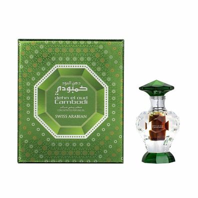 Swiss Arabian Dehn El Oud Sambodi Parfümiertes Öl 3 ml (unisex)
