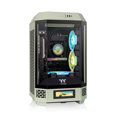 Thermaltake Geh Thermaltake The Tower 250 Mini Tower "Matcha Green" retail