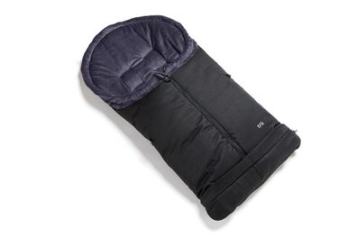 TFK Fußsack  mit verlängerbarem Fußteil Farbe Schwarz