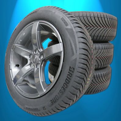 Allwetterräder Satz FORD Kuga ab 2020 Brock B35 Bridgestone AS6 225 60 18 RDKS