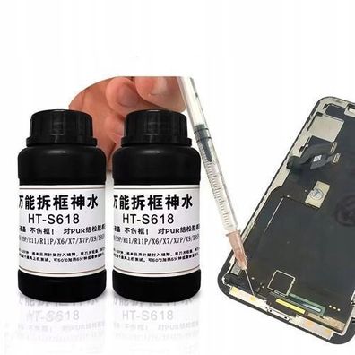 Rosfix PUR-Klebstofflöser HT-S618 – 200 ml | für Smartphone-Reparatur