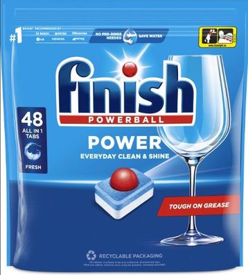 Finish Geschirrspültabs All in 1. 48 St