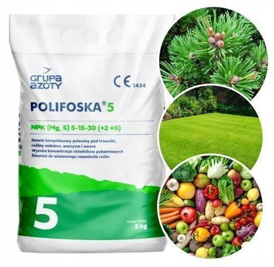 Gartendünger Kalium Dünger Universal Volldünger Frühling Herbst NPK 5-15-30 5kg