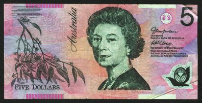 Australien. 5 Dollars 2002. 57a