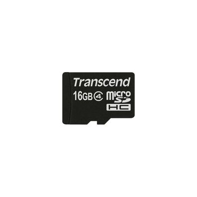 Transcend microSDHC 16GB Class 4