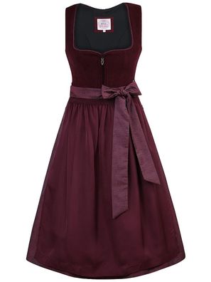 Dirndl Lichtenfels 70cm Länge granatapfel