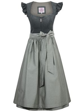 Dirndl Ansfelden 70cm Länge thymian - Größe: 30