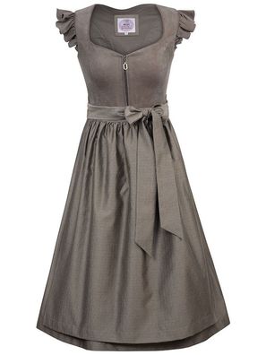 Dirndl Ansfelden 65cm Länge karibu
