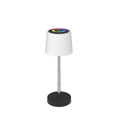 Platinet Wavy RGB LED Tischlampe 2W mit Akku und Touch Schwarz