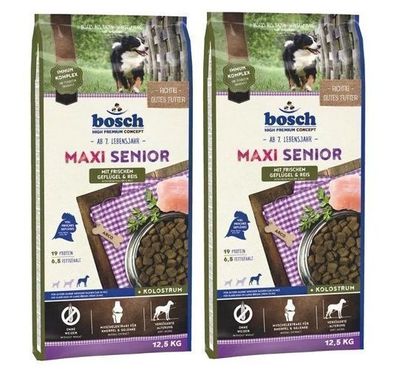2 * Bosch Maxi Senior 12,5 kg