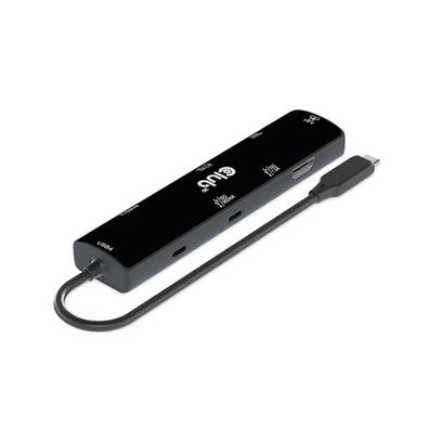 Club 3D 6-in-1 Hub - Dockingstation - für Desktop, Laptop