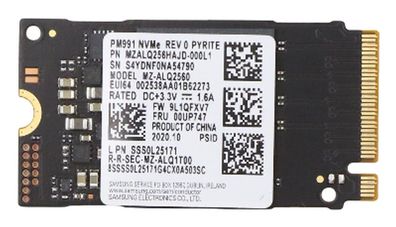 Lenovo ThinkPad 256GB M.2 2242 PCIe NVMe 3x4