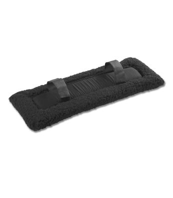Selettunterlage Fleece - Farbe: schwarz Größe: 50 cm